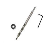YINETTECH 1/10,2 cm hexagonale Twist Foret étagé Ensemble de clés pour Kreg Poche Trou perceuse Jig Guide