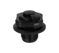 YINETTECH 1 couvercle de valve de rechange pour baignoire gonflable, diamètre 23,5 mm, compatible avec Bestway, pièce de rechange Lay-Z-Spa F4C009B en plastique noir