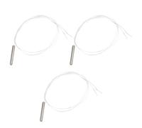YINETTECH 3pcs Capteurs de Température PT100 4x30 Mm Plage de -20°C à 450°C Compatible avec MAX31865 pour Réparations Modules et Projets de Bricolage
