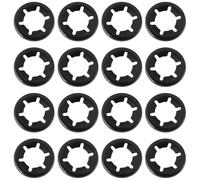 YINETTECH Lot de 100 Rondelles de Retenue pour Roue Avant de Tondeuse à Gazon Compatible avec Mac Allister 10 X 18,5 X 0,4 Mm