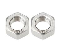 YINETTECH Lot de 2 Écrous de Poulie de Ventilateur Tondeuse 1/2-20 unf Acier Inoxydable Compatible avec Hydro Gear Transaxle 72237
