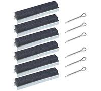 YINETTECH Lot de 2 pierres à aiguiser de rechange pour cylindre de moteur de voiture à 3 mâchoires - Pour le nettoyage du polissage et le polissage - 5,1 cm