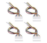 YINETTECH Lot de 4 adaptateurs JST XH 2,54 mm 13 broches femelle 26 AWG 300 mm pour bandes LED d'éclairage