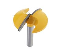 YINETTECH Mèche de Routeur à Couronne Horizontale Mèche de Routeur de Bol Moulure de Chapeau de Couronne Outils de Coupe du Bois Accessoires pour Panneaux de Contreplaqué en Bois Aggloméré