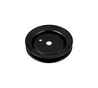 YINETTECH Poulie plate pour tondeuse à gazon 756-1188 - Diamètre : 141 mm - Hauteur : 24 mm - Compatible avec tondeuse à gazon assistée MTD - Noir