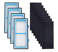 Ying-ti Lot de 4 filtres HEPA + 8 filtres à charbon pour filtre à air Holmes AER1 de remplacement pour HAPF30AT et HAP242-NUC