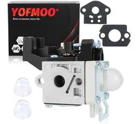 Yingshop avec joint de carburateur Primer ampoule pour Zama Rb-k92 Rb-k92 a Echo certains Tillotson Hcr-161es Hrc-171es Hc152 Dh232 Dh235 Ht232 taille-haies A021001671 A021001672 A021001673 Carb