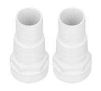 Yinhing Adaptateur de Tuyau de Pompe de Piscine, Connecteur de Tuyau en Plastique à Filetage Mâle de 2 Pouces pour Piscines et Spas, Raccord de Remplacement pour Tuyaux de 32 à 38mm, 2 Pièces