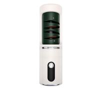 Yinhing Aiguiseur de Cuisine électrique 2 étapes avec Roue Remplaçable et | 2 Vitesses Réglables, Base à Ventouse Puissante, sans Fil pour Cuisine Maison, Camping Car, Camping, Lames Droites et