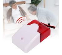 Yinhing Alarme Sonore et Lumineuse Capteur de Mouvement Dispositif de sécurité avec Flash Rouge Impact 12 V Bonne Isolation Basse Haute Température Idéal pour Les écoles Hôpitaux Plus (220V)