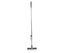Yinhing Brosse à Récurer pour Sol de 2 Pouces avec Poignée, Brosse Rotative à 180 Degrés pour Carreaux de Coulis et Rigide pour une Salle de Bain Efficace, une Cuisine et Plus (bleu foncé)