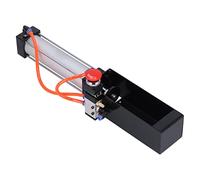 Yinhing Broyeur de Canettes Pneumatique, Outil de Compression de Canettes en Aluminium avec Dispositif de Recyclage de Valve pour un Concassage Rapide et Facile