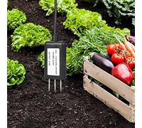 Yinhing Capteur d'humidité de la Température du Sol 0 10 V 2 Po avec Transmetteur de Capteur de Sol élevé IP68 pour Usage Agricole et Expériences Scientifiques