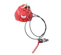 Yinhing Démarreur à Manivelle pour 170F 173F 178F 186F 188F 192F 195F Remplacement de Démarreur de Moteur Refroidi par Air Vertical avec Matériau Métallique pour Générateurs Mini