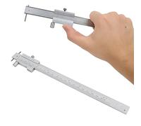 Yinhing Jauge de Marquage en Acier Inoxydable à Pied à Coulisse Parallèle de 0 à 200 Mm avec Aiguille en Carbure/outil de Mesure à l'échelle Impériale pour les Artisans et les Projets de Bricolage