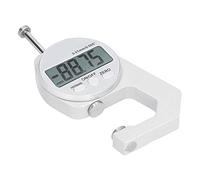 Yinhing Jauge d'épaisseur Numérique 0 à 20 Mm avec écran LCD, Compteur d'épaisseur électronique élevé pour Tissus en Cuir, Films Fins, Construction en Alliage de Zinc, étui de Rangement Portable