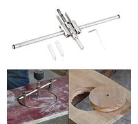 Yinhing Jeu de Forets de Scie Cloche Circulaire Argentée, Pointe en Carbure de qualité Supérieure de 30 à 300mm pour le Travail du Bois, Compatible avec les Perceuses électriques et d'établi