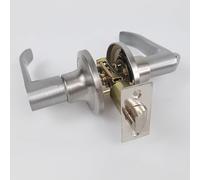 Yinhing Kit de Serrure de Poignée de Porte, Serrure en Alliage d'aluminium de qualité Supérieure avec Ensemble Complet Comprenant des Clés, Idéal pour une épaisseur de Porte de Salle de Bain et de