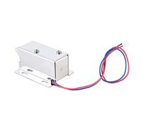 Yinhing Kit de Serrure électromagnétique DC 12V, Serrure électrique à 4 Voies pour Porte, Fenêtre, Armoire, Tiroir, Faible Consommation d'énergie, Installation Facile