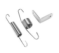 Yinhing Kit de Support de Ressort d'accélérateur en Aluminium pour Moteurs, Kit Complet avec 2 Ressorts et Support pour des Performances Optimales