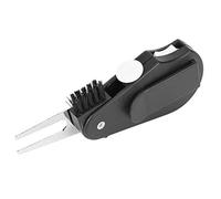Yinhing Outil de Divot Multifonction 5 Pouces avec Marqueur de Diapason, Pince de Ceinture de Compteur de Course de Brosse pour Les Cours