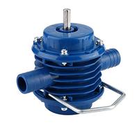 Yinhing Perceuse électrique Auto-amorçante Bleue, Pompe de Forage à Main en Plastique en Acier Inoxydable pour la Maison et le Jardin, Compatible avec les Perceuses de 350W +
