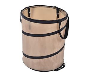 Yinhing Poubelle à Feuilles Pliable de 37,8 L, Collecteur de Déchets de Jardin en Tissu Oxford avec Ressort en Acier renforcé, Poignées de Transport Faciles, Idéale pour les Feuilles, l'herbe et