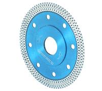 Yinhing RedDiamond Scie 4 Pouces pour Carreaux de Porcelaine, Céramique, Marbre, Brique, Coupe Sèche/humide, Coupe Rapide, Conception en Alliage, 105 Mm X 22,23 Mm, 13 200 Tr/min (BLUE)