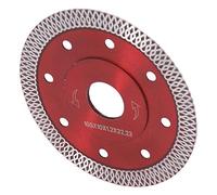 Yinhing RedDiamond Scie 4 Pouces pour Carreaux de Porcelaine, Céramique, Marbre, Brique, Coupe Sèche/humide, Coupe Rapide, Conception en Alliage, 105 Mm X 22,23 Mm, 13 200 Tr/min (rouge)
