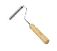 Yinhing Rouleau à Bulles de Plastification en Fibre de Verre 16 X 100 Mm, Kit d'outils pour Usage Industriel, Poignée Ergonomique en Bois pour le Confort, Améliore la Résistance de la Fibre de Verre,