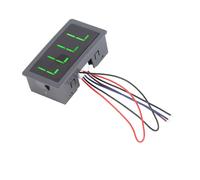Yinhing Tachymètre à LED Verte, Capteur de Commutateur de proximité NPN élevé, Mesure de Vitesse RPM, Affichage Numérique de 0,56 Pouces, Compatible avec Tension 8 24V (compteur de vitesse)
