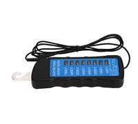 Yinhing Testeur de Tension de Clôture électrique, Outil de Détection de Tension Multi-lumière ABS Portable pour Clôture de Ferme, Idéal pour les Enclos de Bétail
