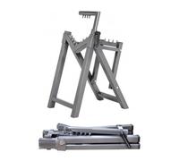 Yinian Chevalet à Bûches Chevalet de Sciage Tréteau de Sciage Pliant Cheval Scie Portable for Bûches Chevalet de Support de Travail avec Dents de Scie pour Menuiserie Ateliers et Fermes