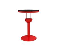 Yinj9562fg Table Haute Table de Bar Ronde en Fer forgé Red Rock, idéale for Un Salon thé ou café Cuisine(Petit)
