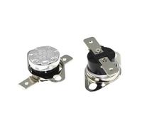 YINZHD Thermostat à interrupteur de température normalement fermé/ouvert KSD301 KSD302 40-300 degrés en céramique 10 A 16 A 250 V 45 °C 75 °C 85 °C 90 °C 135 °C 220 °C 300 °C(KSD301-10A-NC,155C)