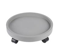 Yiohejy Support de à roulettes, chariot roulant antidérapant et robuste - Base de roue pour extérieur, pour balcon, jardin, serre, terrasse, cour, porche, crèche, bureau à domicile