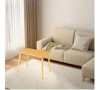 YIPEEMA. Petite Table Basse Multifonctionnelle, Table Pour Ordinateur Portable, 60*40*40cm, Noyer.
