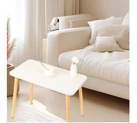 YIPEEMA. TABLE BASSE, PETITE TABLE DE LIT, TABLE POUR ORDINATEUR PORTABLE, 60*40*40CM, BLANC.
