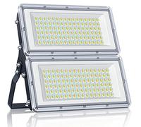 YIQIBRO Projecteur LED Extérieur 200W,20000LM 2 en 1 Spot Extérieur 1 Pièce | 6500K 85-265V Lampe LED avec Transformateur, IP67 Étanche Eclairage Exterieur pour Jardin Terrasse Garage Usine Stade Square
