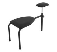 YISSALE Tabouret de pédicure, hauteur réglable 42 à 67 cm, chaise de pédicure, repose-pieds, pour salon de beauté, salon de manucure, magasins de soins des pieds (noir)