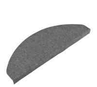 Yisssmeng 30 Tapis de Marche d'Escalier Antidérapants Gris 65x22,5 cm | Protection efficace et isolation acoustique pour cage d'escalier intérieure en feutre aiguilleté résistant et lavable.