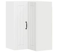 Yisssmeng Armoire de cuisine blanche 57 x 57 x 80 cm - Buffet moderne en bois avec espace de rangement généreux et finition facile d'entretien - Pour cuisine, couloir et salon