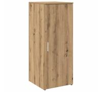 Yisssmeng Armoire de rangement en chêne Artisan - 40 x 45 x 103,5 cm - Armoire de bureau en bois avec porte et étagère - Armoire d'appoint moderne pour bureau, réception et salon - Commode étroite