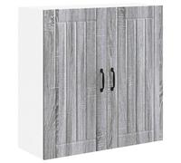 Yisssmeng Front de lave-vaisselle Lucca - Façade de cuisine en Sonoma gris - En bois - 80 x 31 x 80 cm - Housse de meubles de cuisine moderne pour l'intérieur
