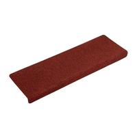 Yisssmeng Lot de 30 Tapis d'Escalier Antidérapants 65x21cm Bordeaux | Protection acoustique et anti-glisse idéale pour escaliers intérieurs de maison, passage silencieux et sécurisé.