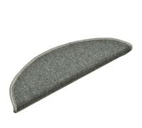 Yisssmeng Lot de 30 Tapis d'Escalier Antidérapants Vert Foncé 56x17 cm | Marches demi-rondes en polypropylène lavables avec adhésif double face pour escalier intérieur.