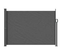 Yisssmeng Store latéral extensible, brise-vue pour jardin, terrasse et balcon, store latéral robuste, protection contre le vent et protection solaire, avec cadre en acier, design à angle droit