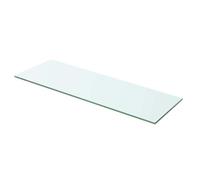 Yisssmeng Tablette en Verre Trempé pour Paroi à Lattes, 60 x 15 cm | Idéal pour présenter des articles en boutique ou décorer le salon, ce support robuste supporte jusqu'à 15 kg.
