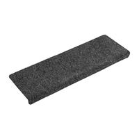 Yisssmeng Tapis d'Escalier Autocollant 30 Pièces 65x21 cm Gris Foncé | Protection silencieuse et sécurité antiglisse pour marches en bois de maison, habillage moderne lavable en machine.