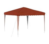 Yisssmeng Tente de Jardin Pop-up Pliante Terre Cuite 2,88x2,88 m